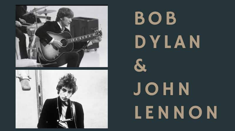Bob Dyland and John Lennon