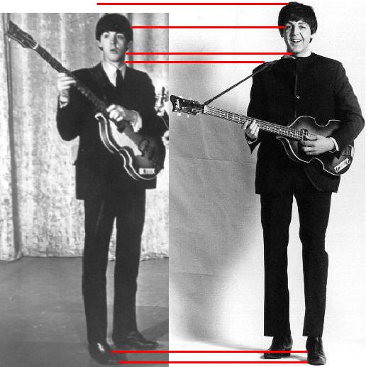 who was the tallest Beatle